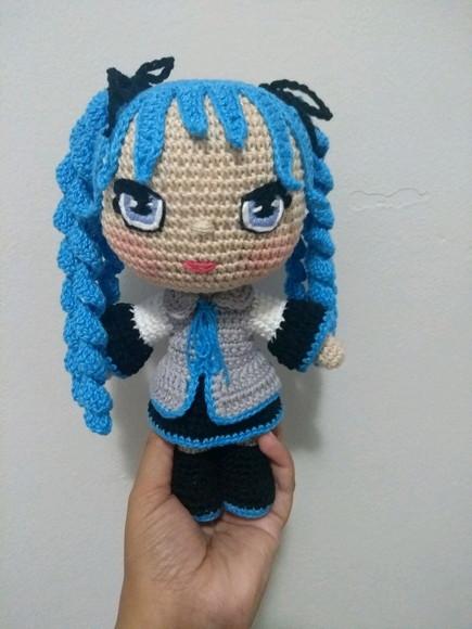 Amigurumi Boneca Maku