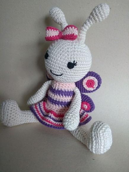 Amigurumi Borboleta