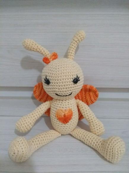 Amigurumi Borboleta