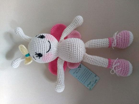 Amigurumi Borboleta Cristal