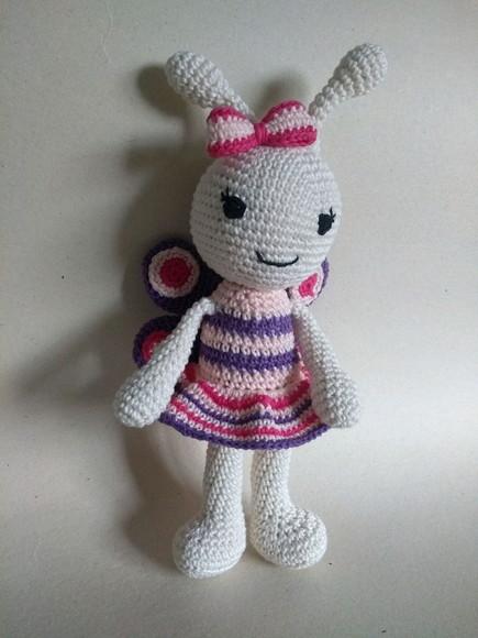 Amigurumi Borboleta