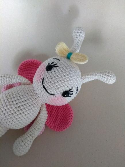 Amigurumi Borboleta Cristal