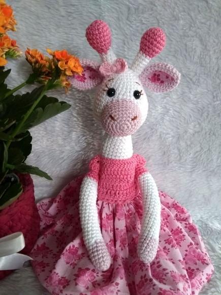 Amigurumi Girafa Menina