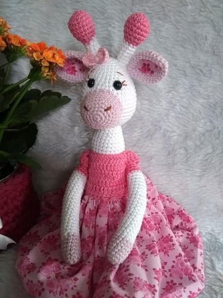 Amigurumi Girafa Menina