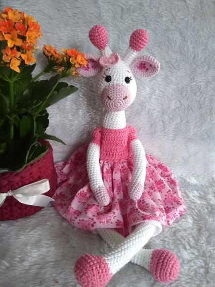 Amigurumi Girafa Menina