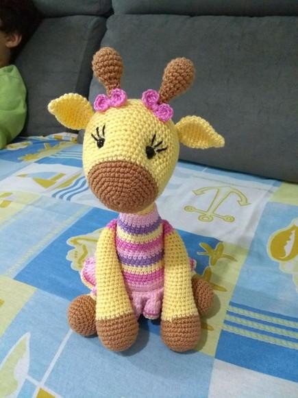 Amigurumi Girafinha Colors