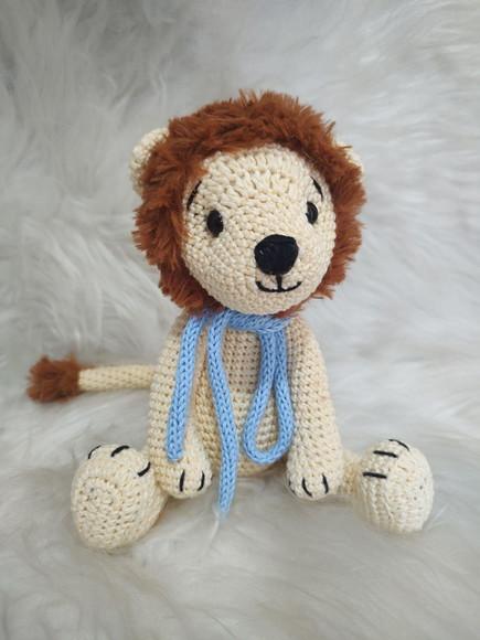 Amigurumi Leão de Crochê