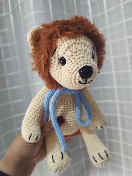 Amigurumi Leão de Crochê