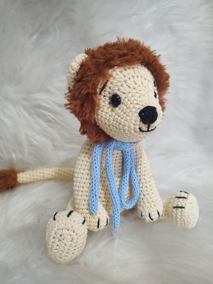 Amigurumi Leão de Crochê