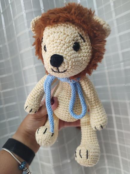 Amigurumi Leão de Crochê