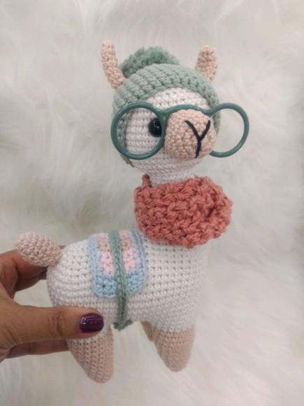 Amigurumi Lhama em Crochê