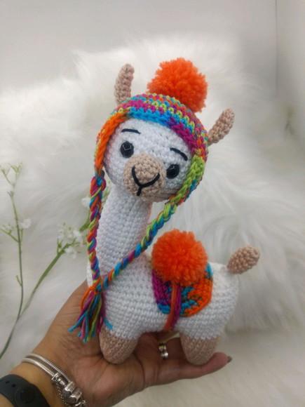 Amigurumi Lhama em Crochet