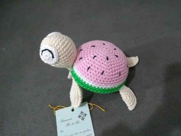 Amigurumi Pequenos e Fofinhos Tartaruga