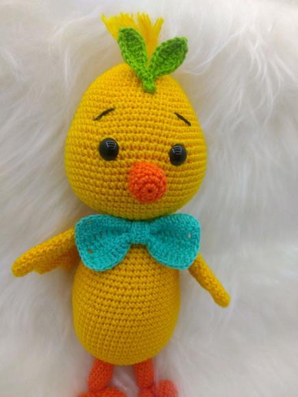 Amigurumi Pintinho em Crochê