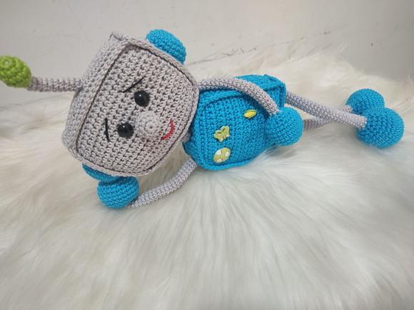 Amigurumi Robô em Crochê