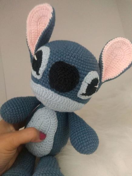 Amigurumi Stitch em Crochê
