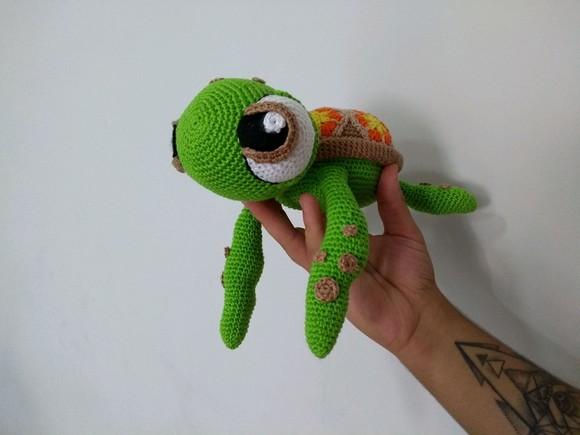 Amigurumi Tartaruga do Nemo