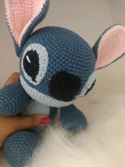 Amigurumi Stitch em Crochê