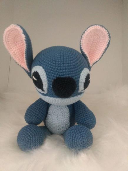 Amigurumi Stitch em Crochê