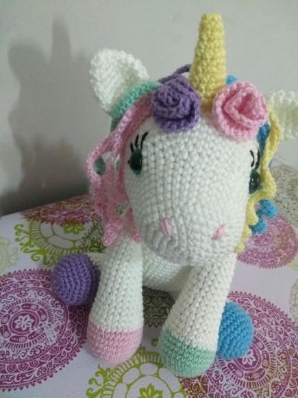 Amigurumi Unicórnio