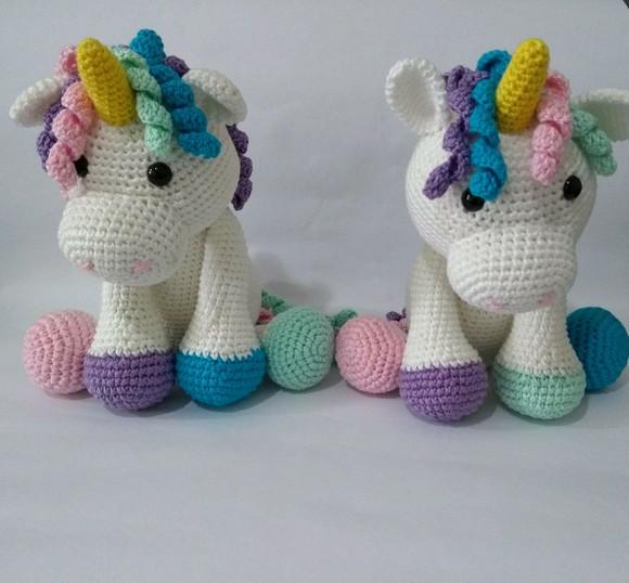 Amigurumi Unicórnio