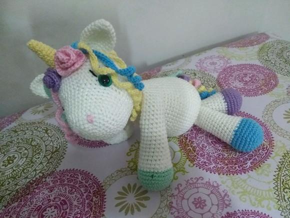 Amigurumi Unicórnio