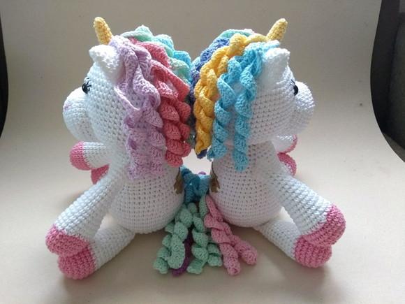 Amigurumi Unicórnio Fofo