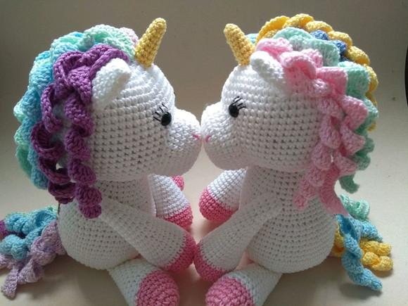 Amigurumi Unicórnio Fofo
