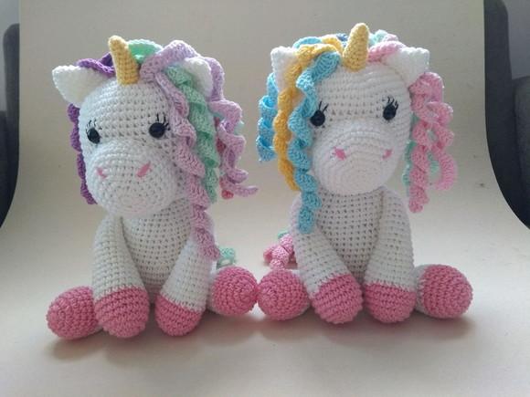 Amigurumi Unicórnio Fofo