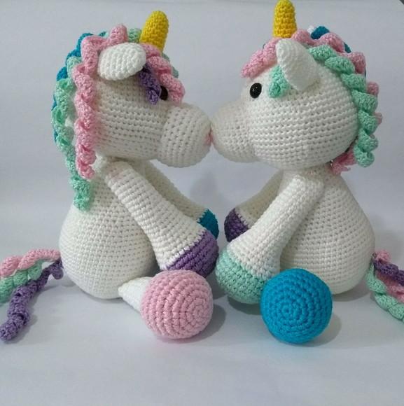 Amigurumi Unicórnio