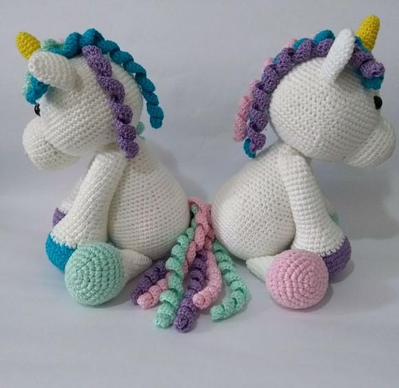 Amigurumi Unicórnio