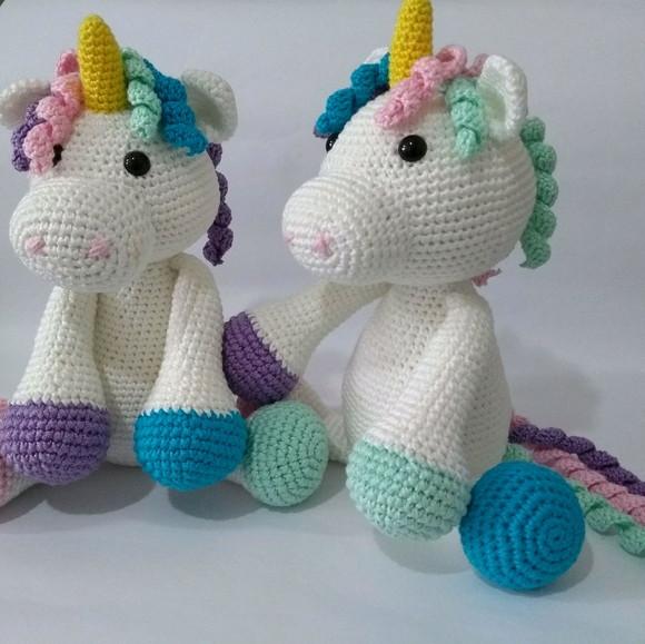 Amigurumi Unicórnio
