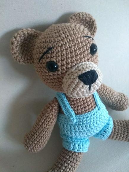 Amigurumi Urso Menino