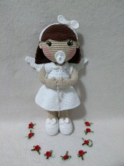 Anjinha Baby da Artesanato Flor de Lis