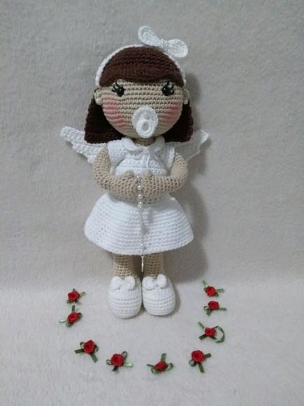 Anjinha Baby da Artesanato Flor de Lis
