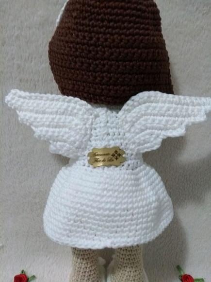 Anjinha Baby da Artesanato Flor de Lis