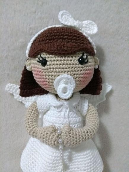 Anjinha Baby da Artesanato Flor de Lis