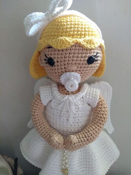 Anjinha Baby da Artesanato Flor de Lis