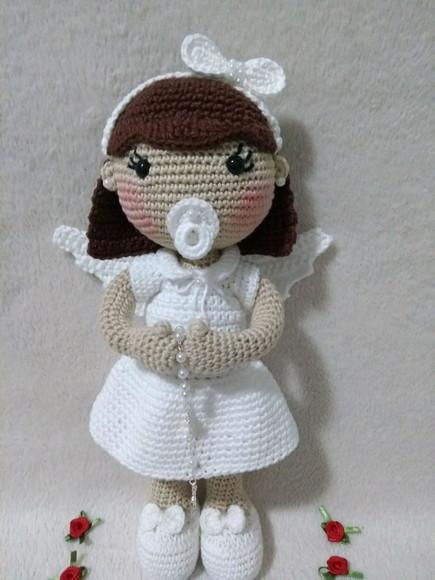 Anjinha Baby da Artesanato Flor de Lis