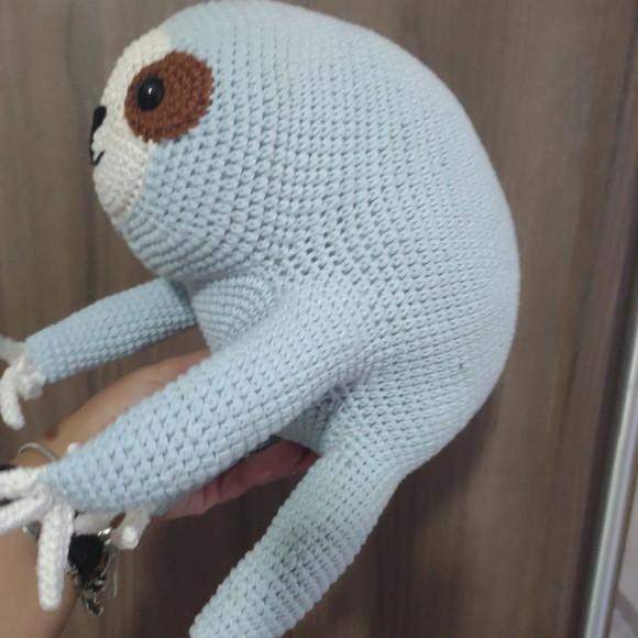 Bicho preguiça em crochê