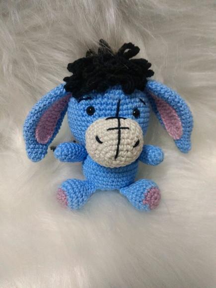 Bisonho da Turma do Ursinho Pooh em Amigurumi