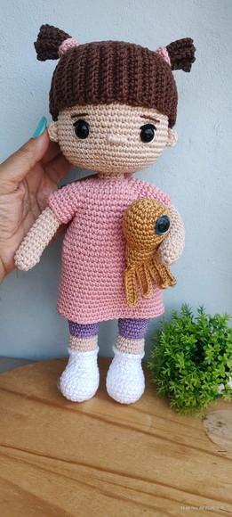 Boneca Boo em Crochê