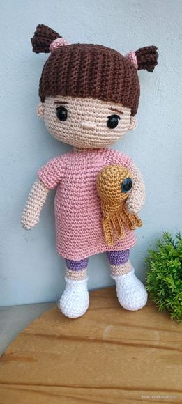 Boneca Boo em Crochê