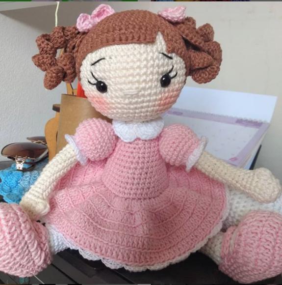 Boneca Personalizada - Tamanho 15 cm