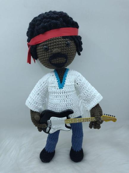Boneco Personalizado - Jimi Hendrix