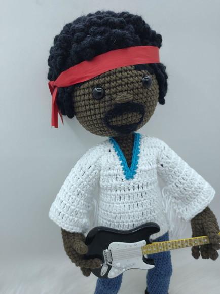 Boneco Personalizado - Jimi Hendrix