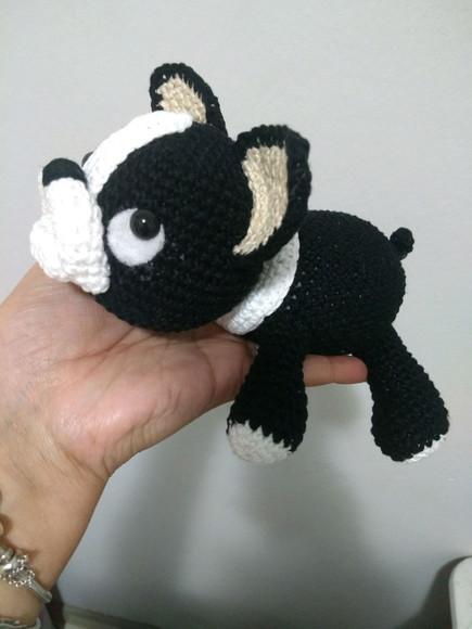 Boston Terrier Amigurumi