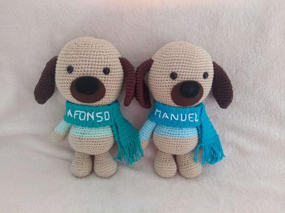 Cachorrinho com Nome Bordado