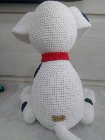 Cachorrinho Dalmata - Amigurumi De Crochê