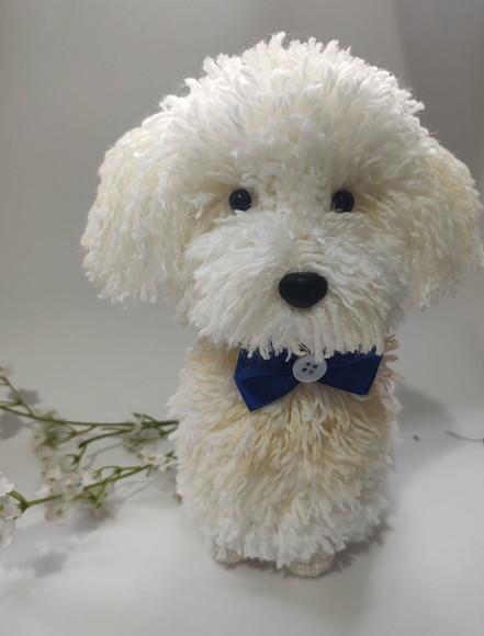 Cachorrinho Poodle - Amigurumi de Crochê